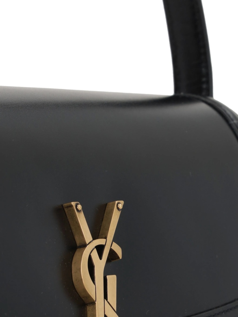 Geanta de umar Saint Laurent Solferino neagra din piele - Img 4