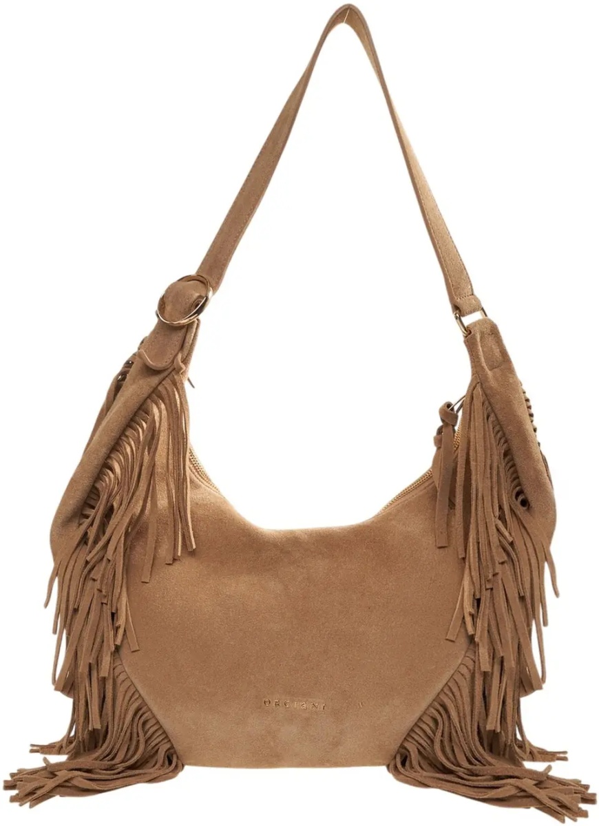 Geanta de umar Shoulder bag in suede - Img 2