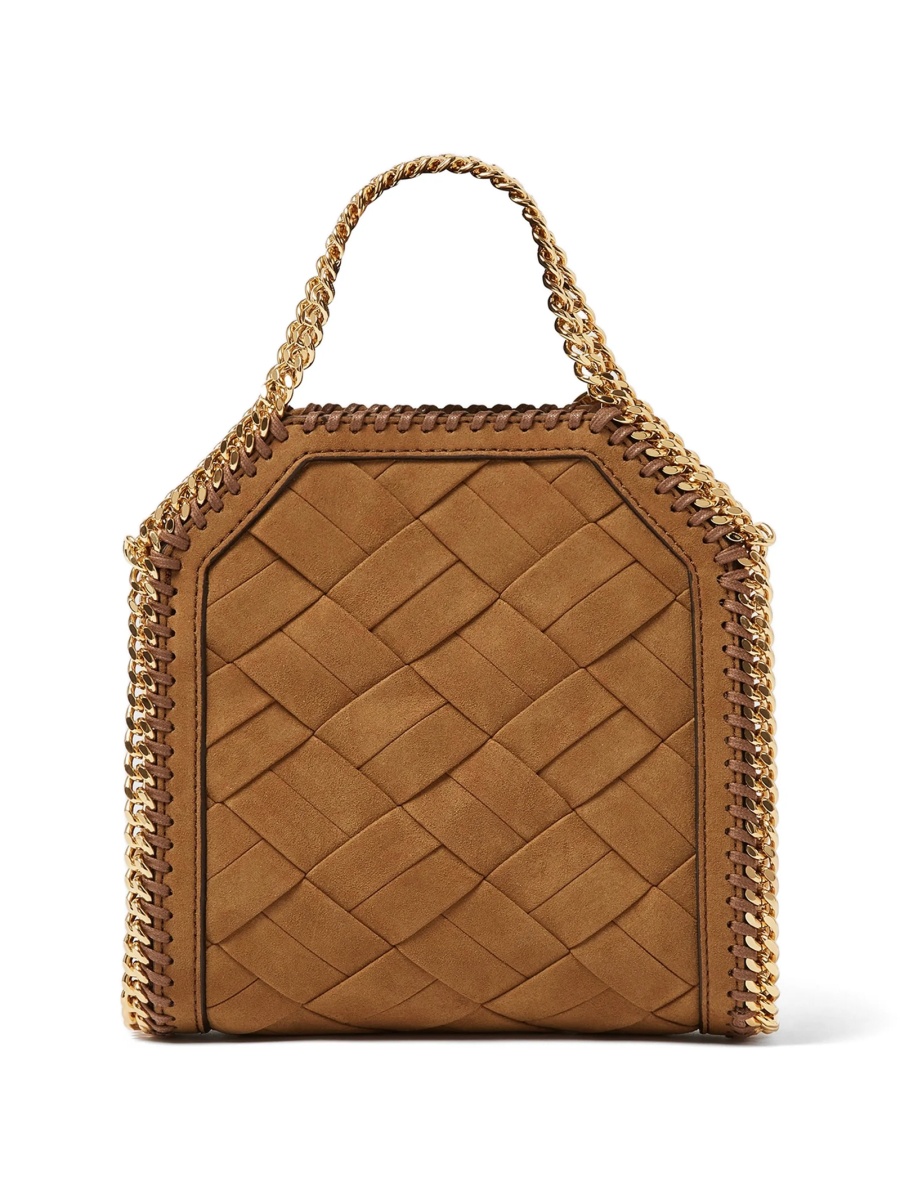 Geanta de umar Stella McCartney falabella maro din poliamida - Img 2