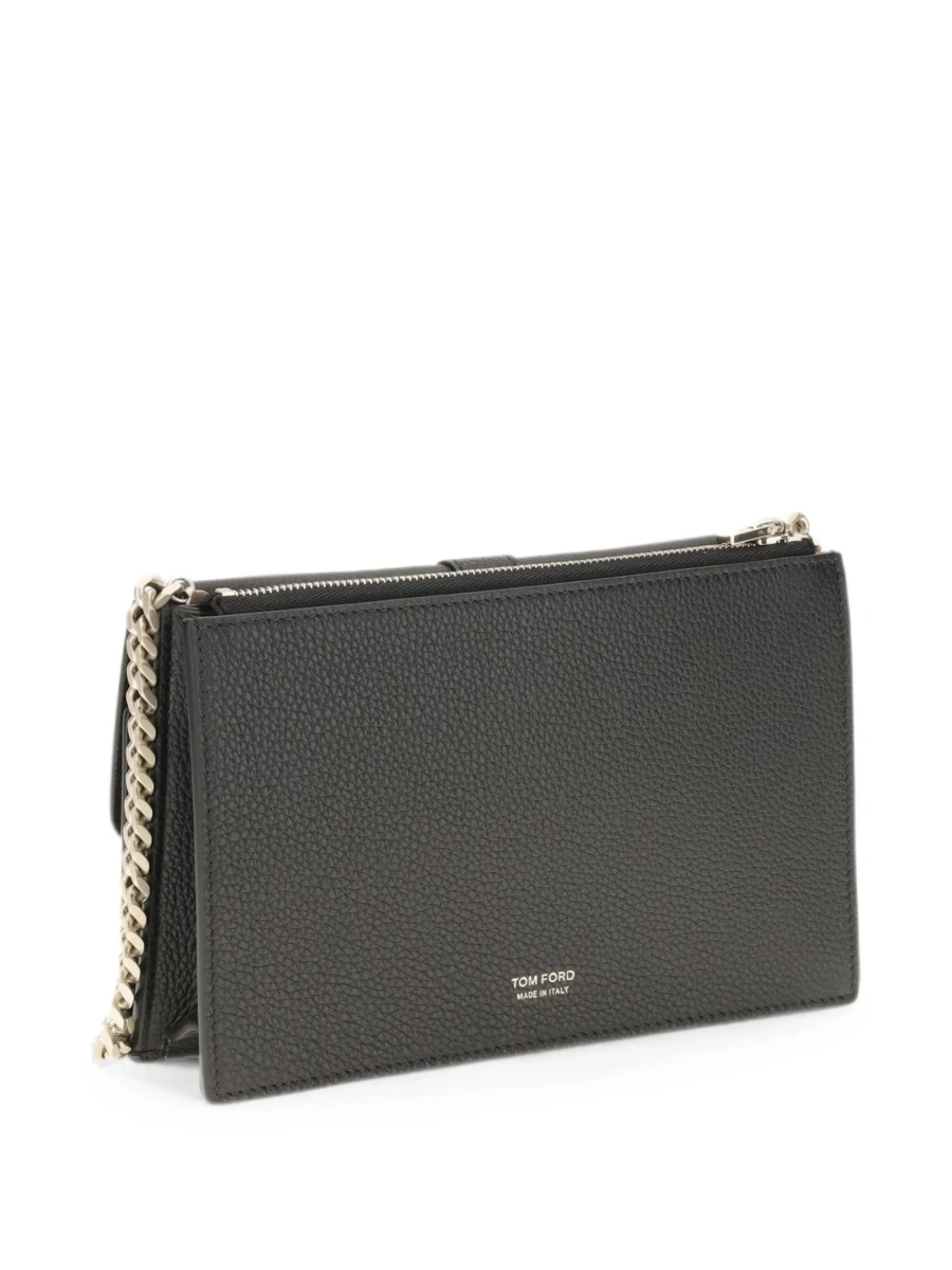 Geanta de umar Tom Ford neagra din bos taurus - Img 5