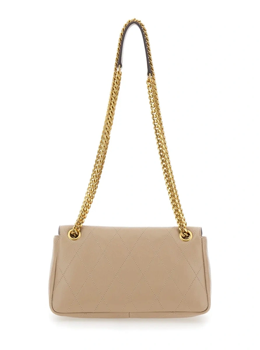 Geanta de umar Tory Burch gri din piele intoarsa - Img 2
