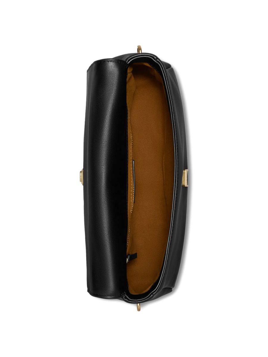 Geanta de umar Tory Burch neagra din piele - Img 3