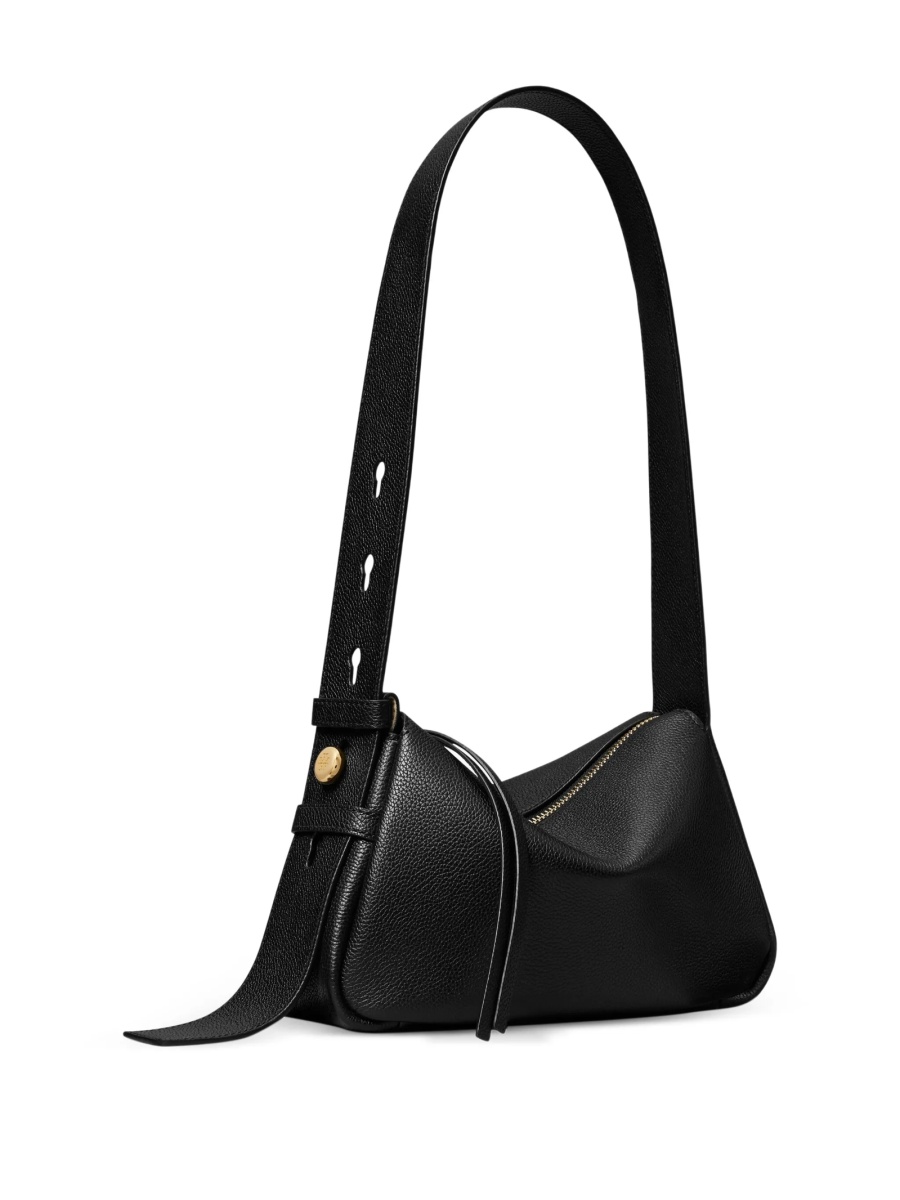 Geanta de umar Tory Burch neagra din piele - Img 3
