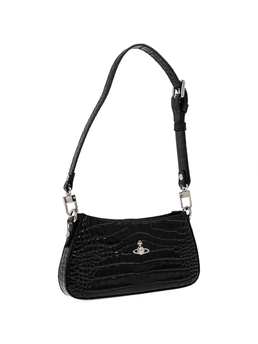 Geanta de umar Vivienne Westwood neagra - Img 4