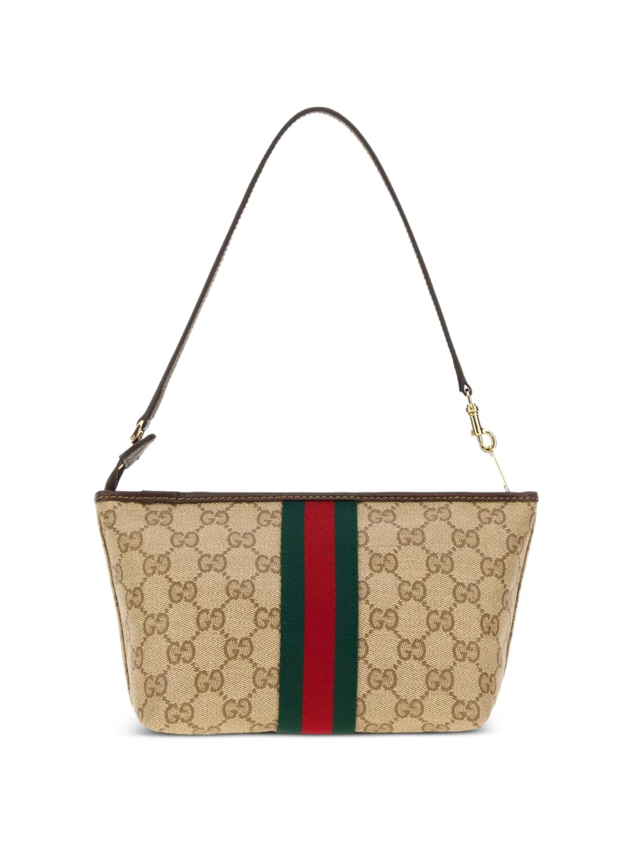 Geanta plic Gucci neutra din material textil - Img 2