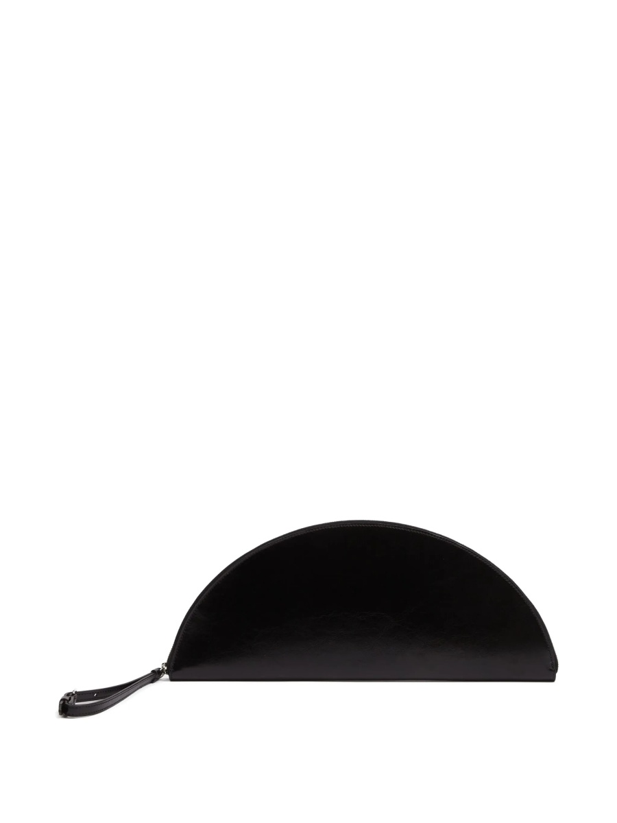Geanta plic Maison Margiela neagra din piele - Img 2