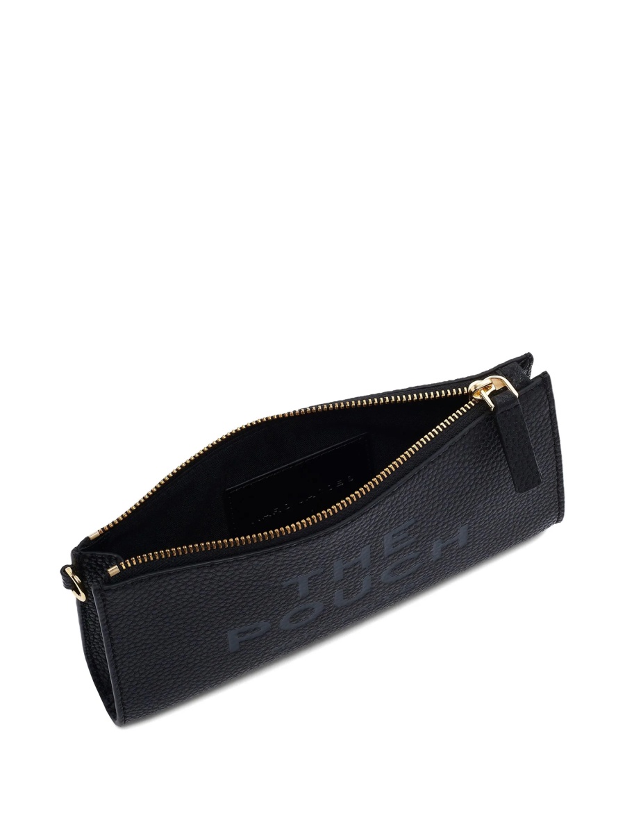 Geanta plic Marc Jacobs neagra din piele - Img 3