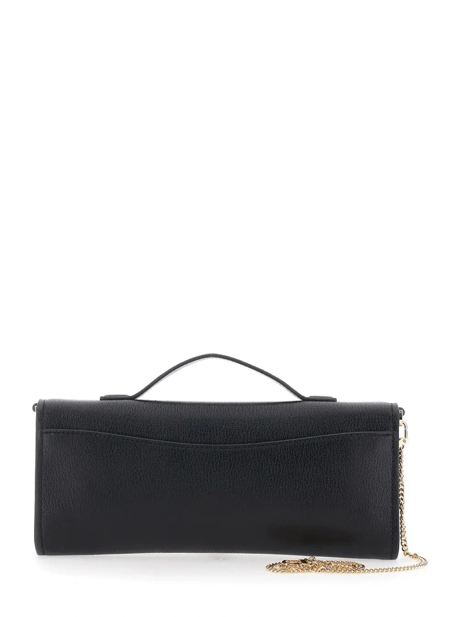 Geanta plic Michael Kors 'Hamilton' neagra din piele - Img 2