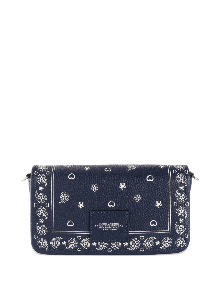 Geanta tip postas Marc Jacobs albastra din poliuretan si piele - Img 2