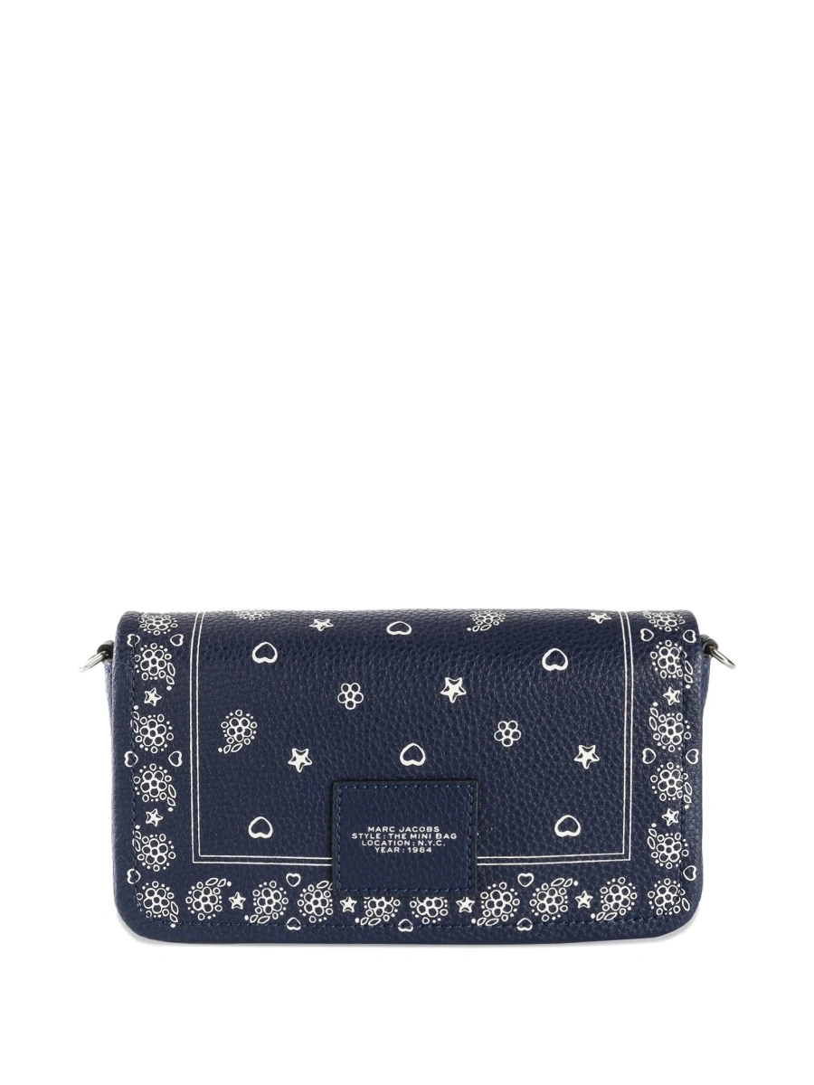 Geanta tip postas Marc Jacobs albastra din poliuretan si piele - Img 2
