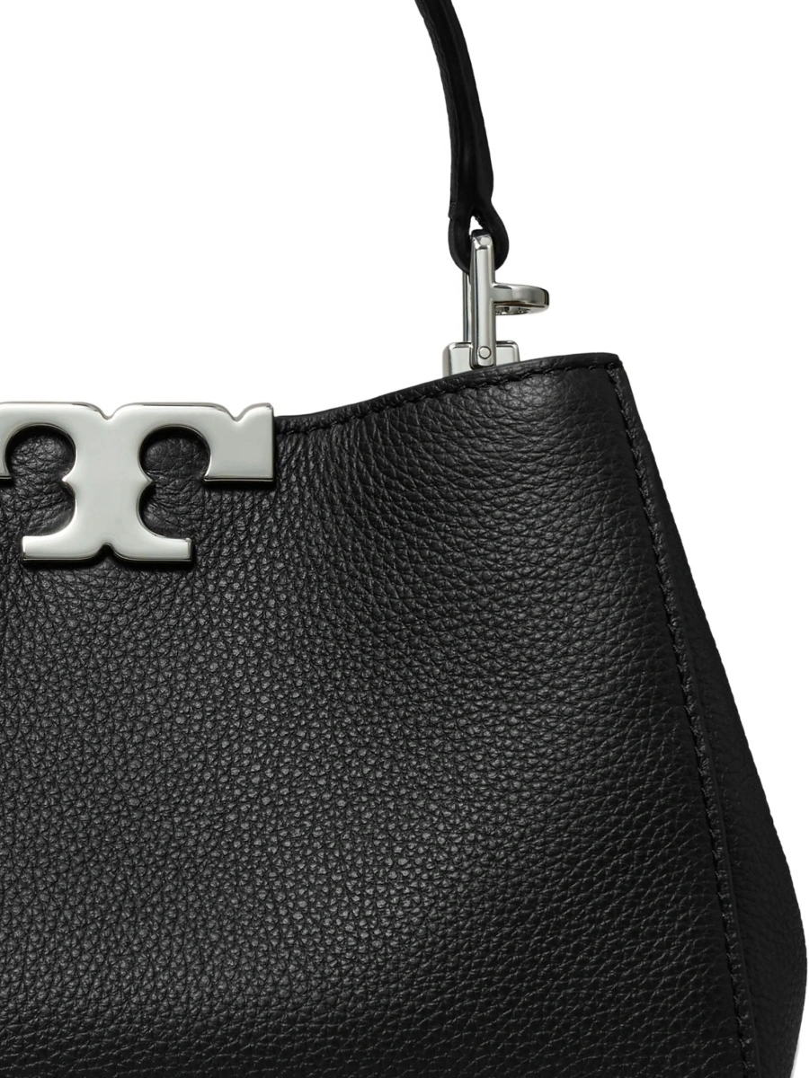 Geanta tip postas Tory Burch neagra din piele - Img 4