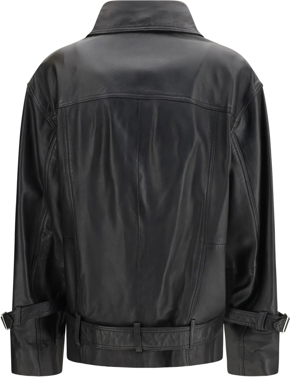 Geci Leather biker Jacket - Img 2