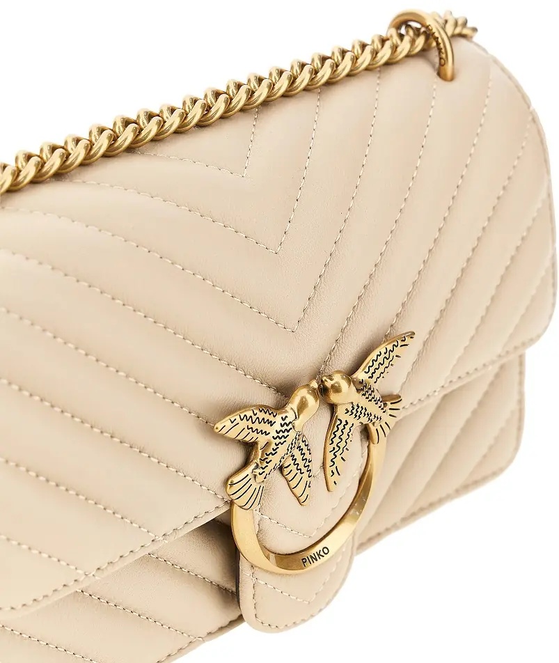 Genti Chevron leather Mini Love One bag - Img 4