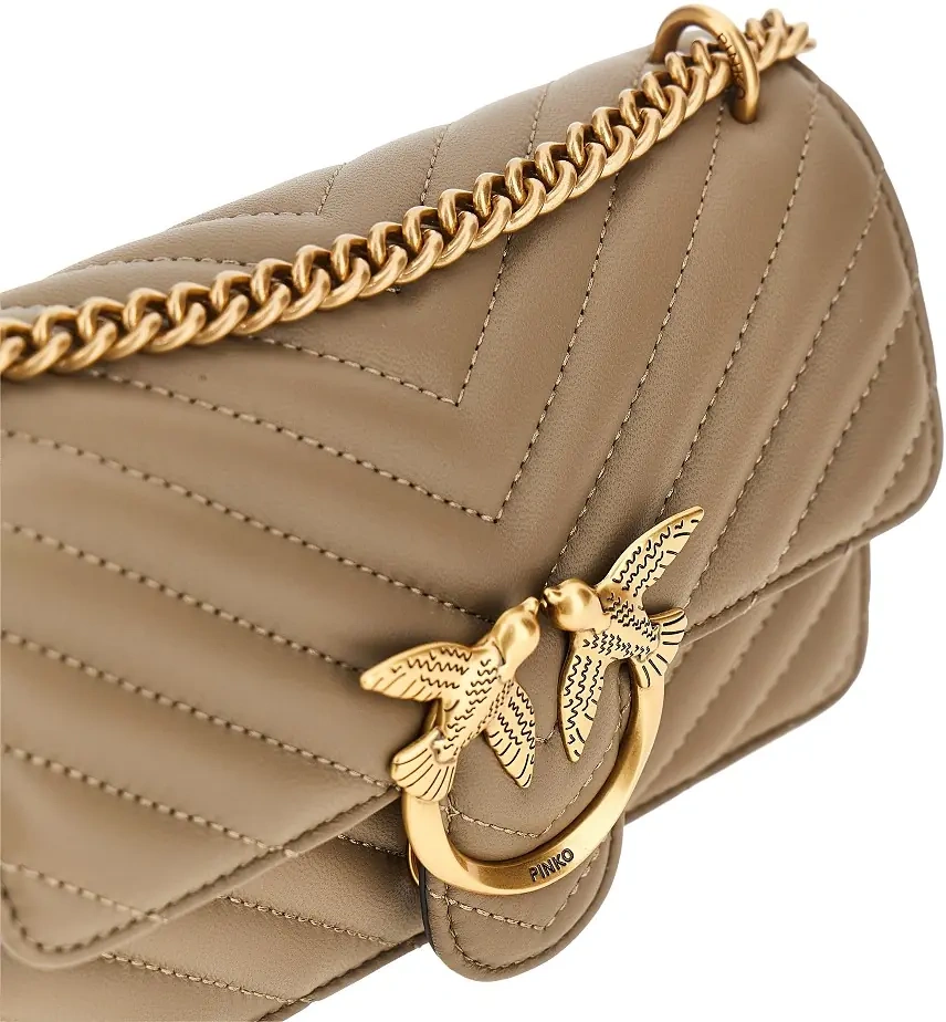 Genti Chevron leather Mini Love One bag - Img 4