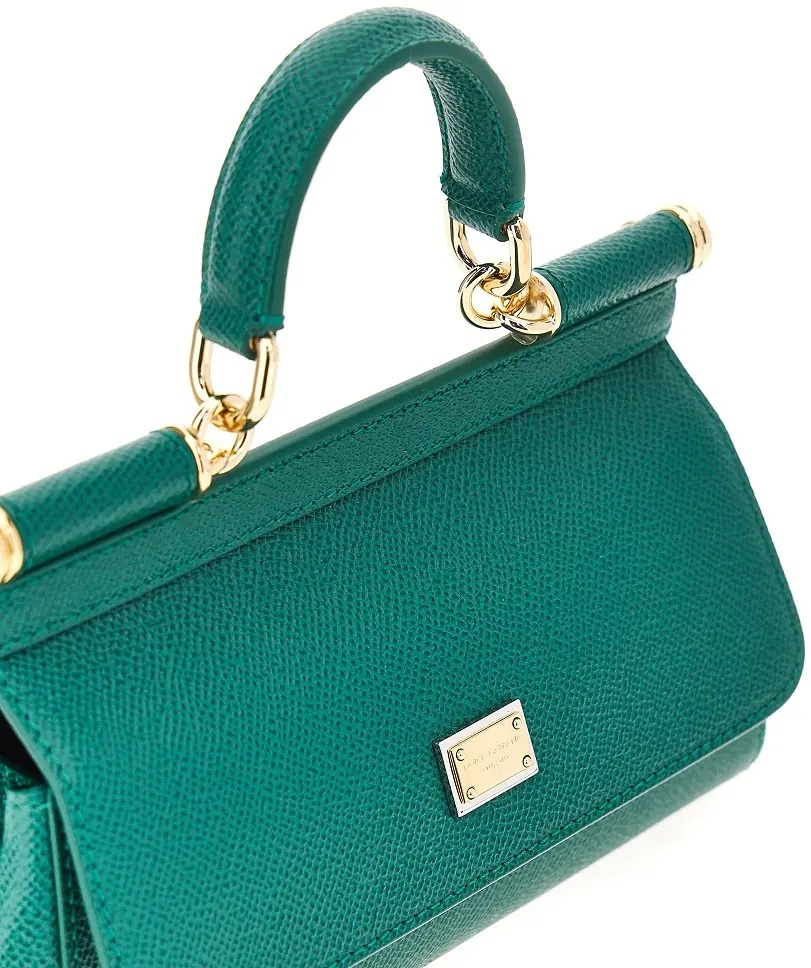 Genti Dauphine leather mini 'Sicily' bag - Img 4