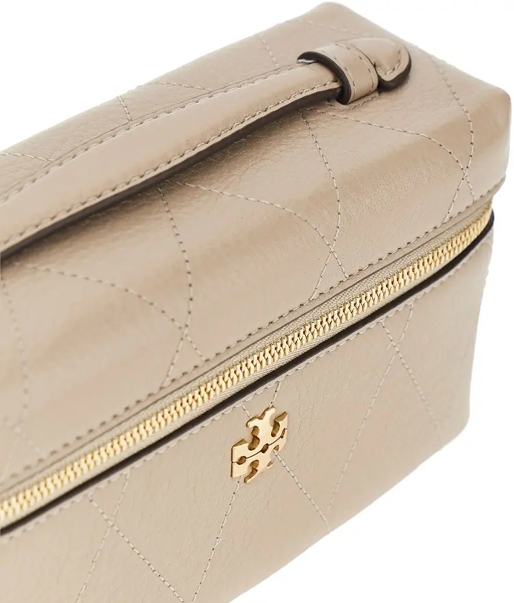 Genti Quilted leather 'Charlie' beauty case bag - Img 4