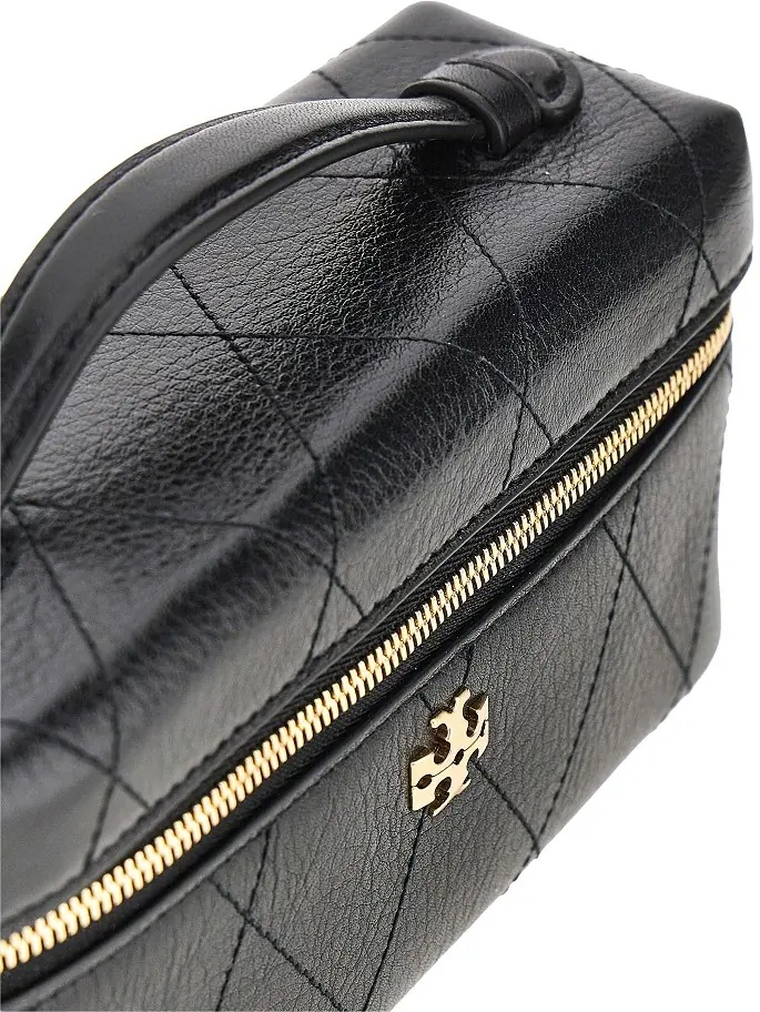 Genti Quilted leather 'Charlie' beauty case bag - Img 4
