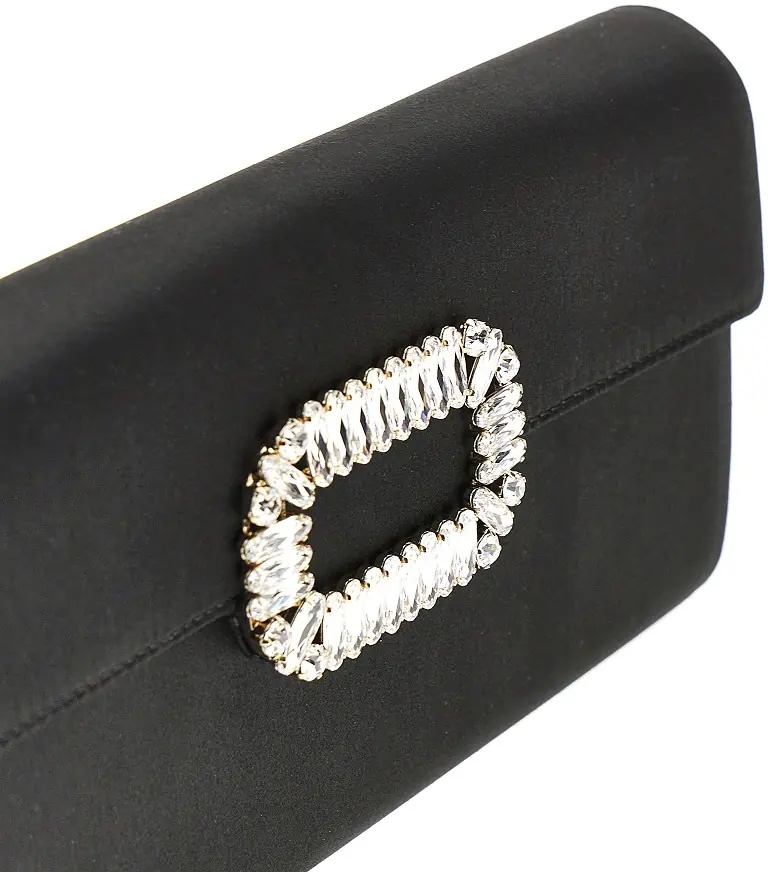 Genti 'Sexy Choc' satin clutch - Img 4