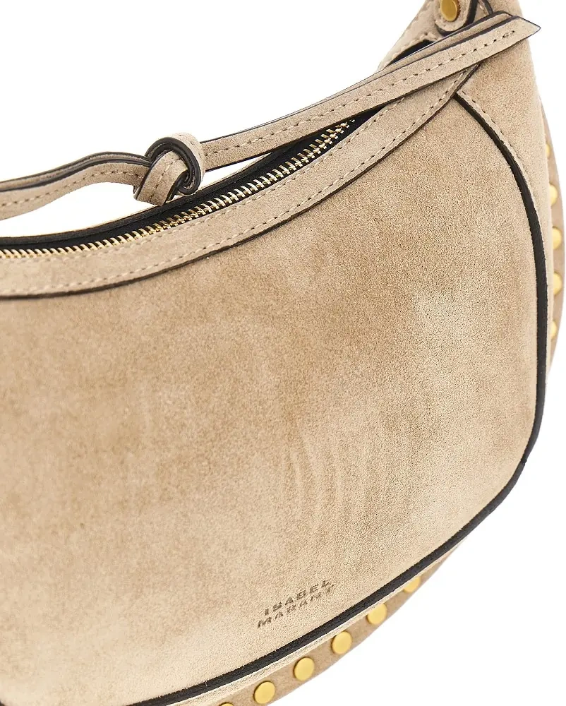 Genti Suede leather Oskan Moon bag - Img 4
