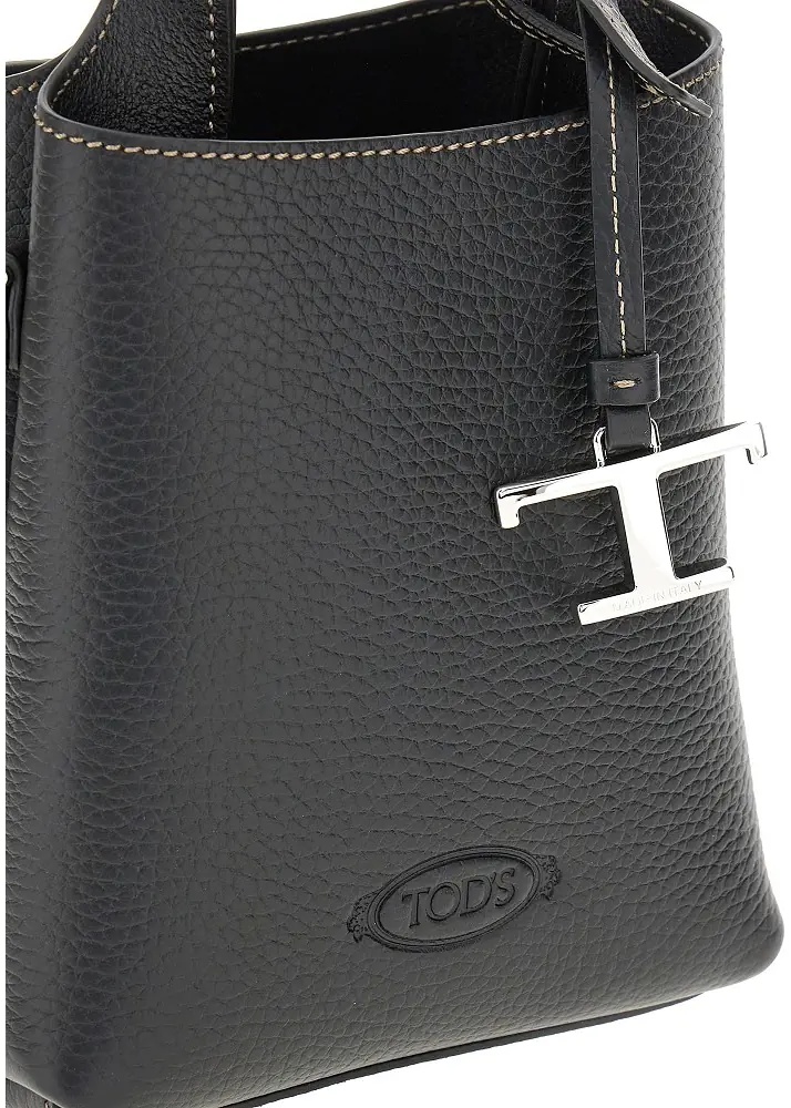 Genti T Timeless charm leather micro bag - Img 4