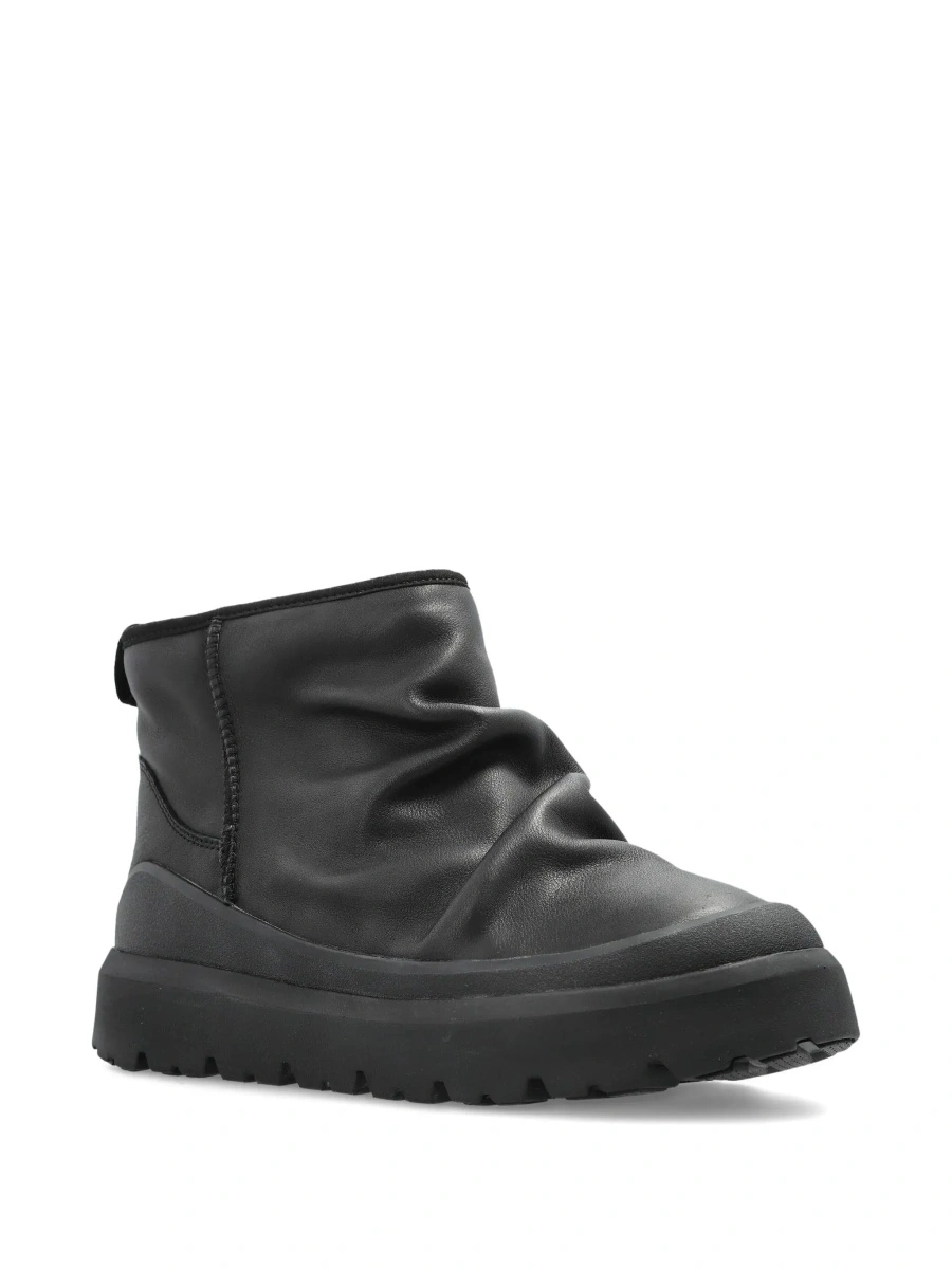 Ghete UGG negre din piele 'Heritage Utility' - Img 5