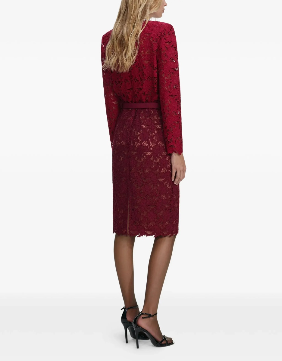 Guipure lace midi Skirt - Img 4
