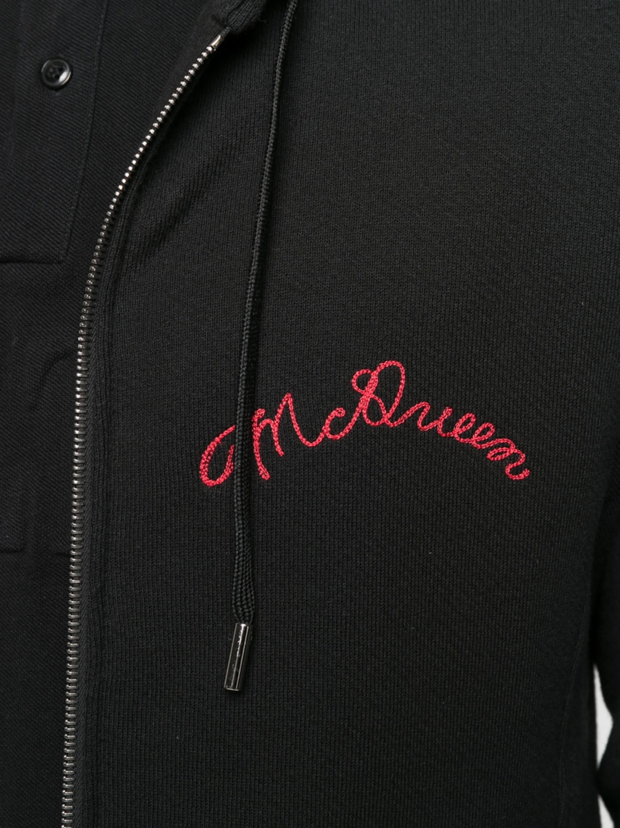 Hanorac Alexander McQueen negru - Img 5