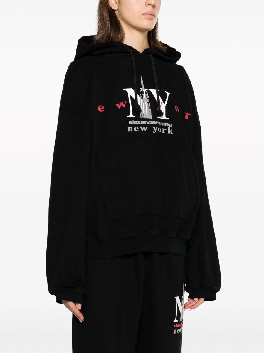 Hanorac Alexander Wang negru - Img 3