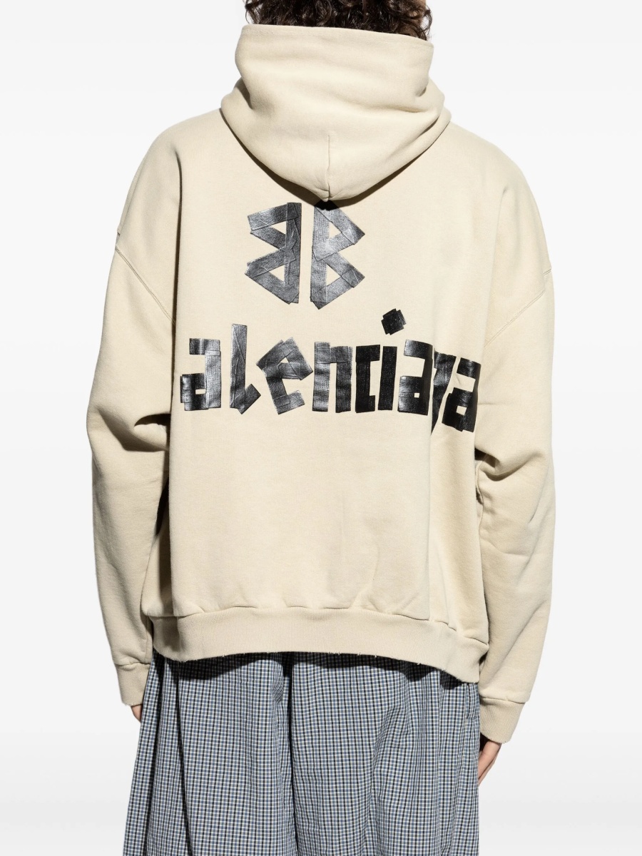 Hanorac Balenciaga neutru - Img 4