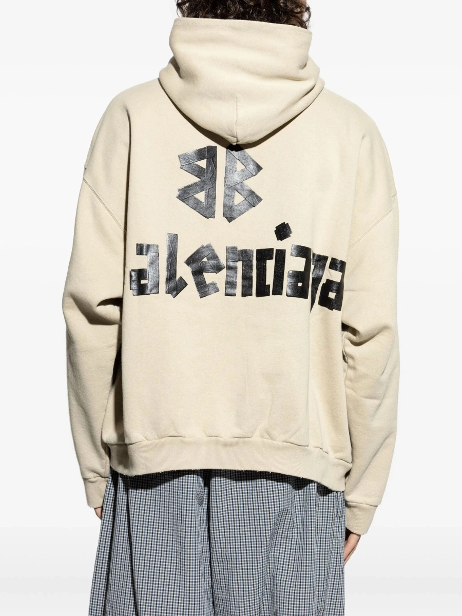 Hanorac Balenciaga neutru - Img 4