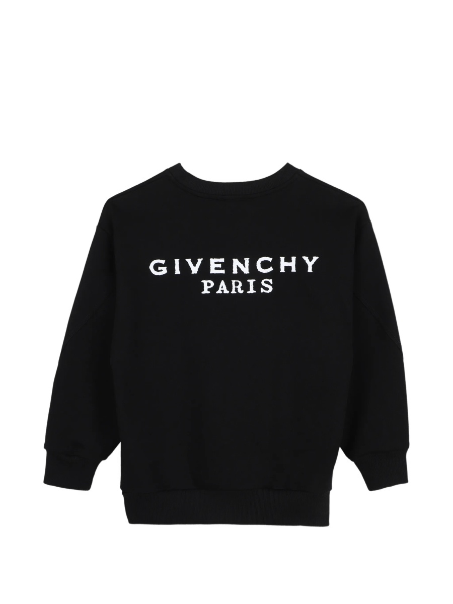 Hanorac Givenchy negru din bumbac organic - Img 2
