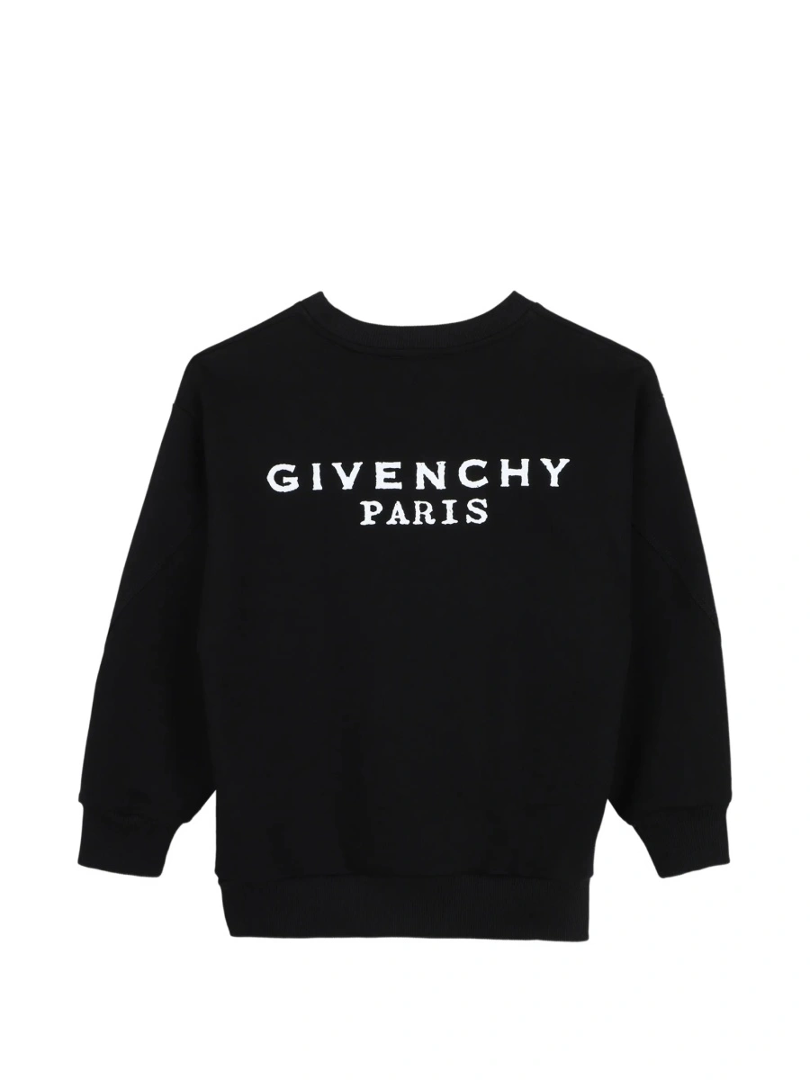 Hanorac Givenchy negru din bumbac organic - Img 2