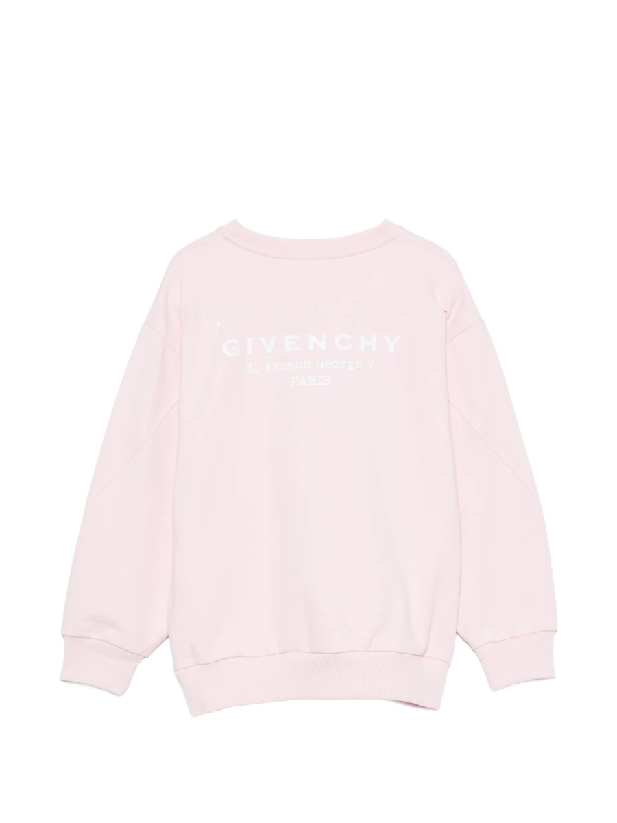 Hanorac Givenchy roz din bumbac - Img 2