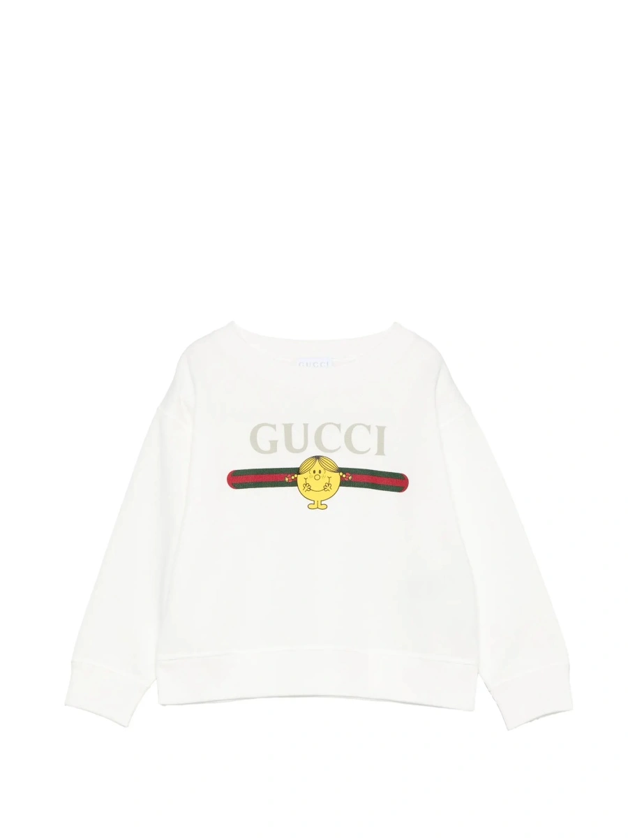 Hanorac Gucci alb din bumbac - Img 6
