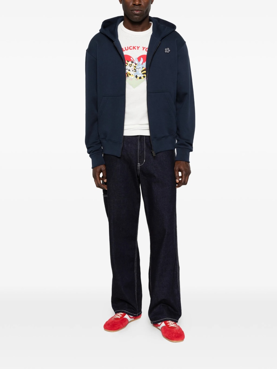 Hanorac Kenzo albastru - Img 2