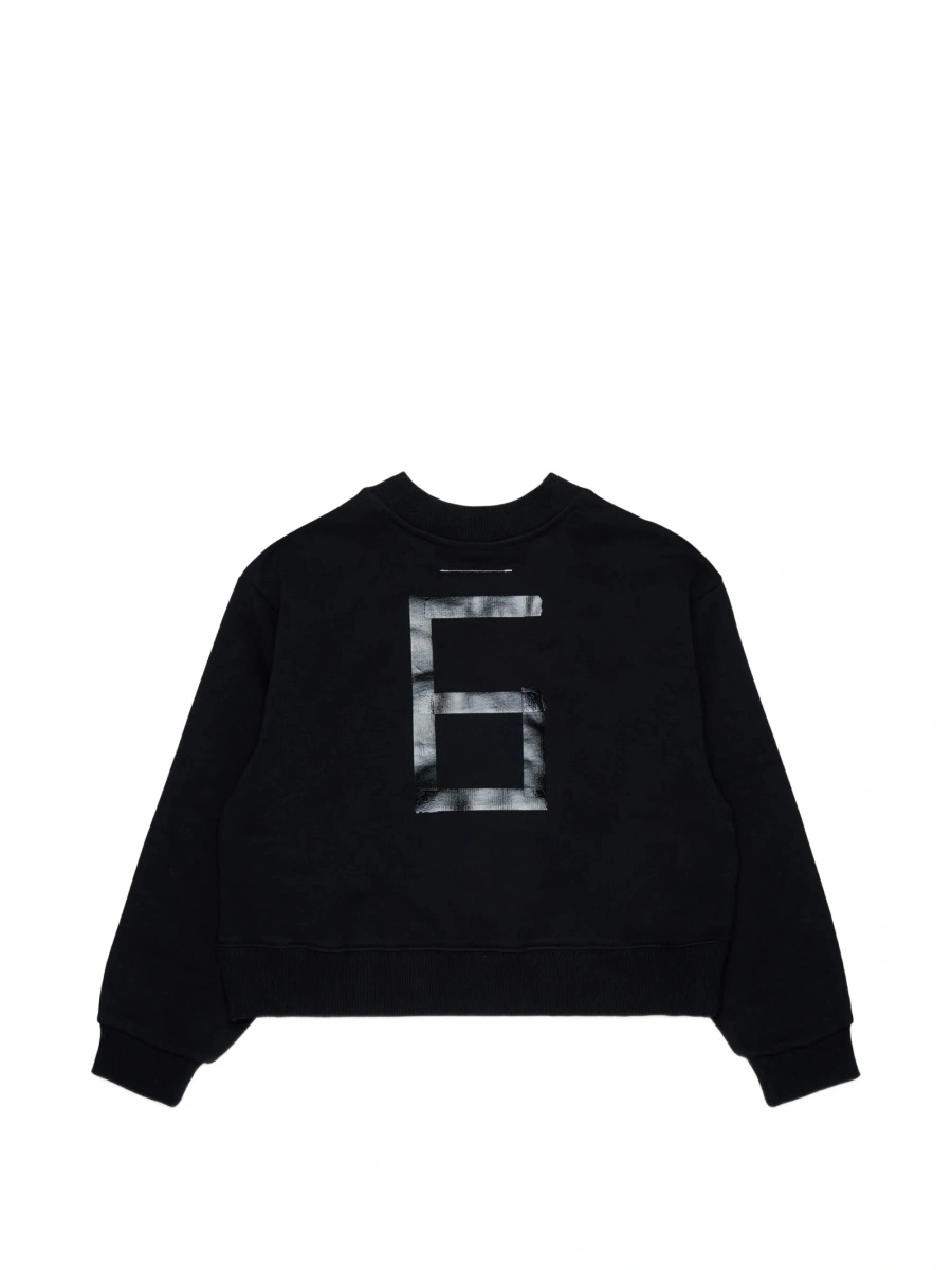 Hanorac MM6 Maison Margiela negru - Img 2