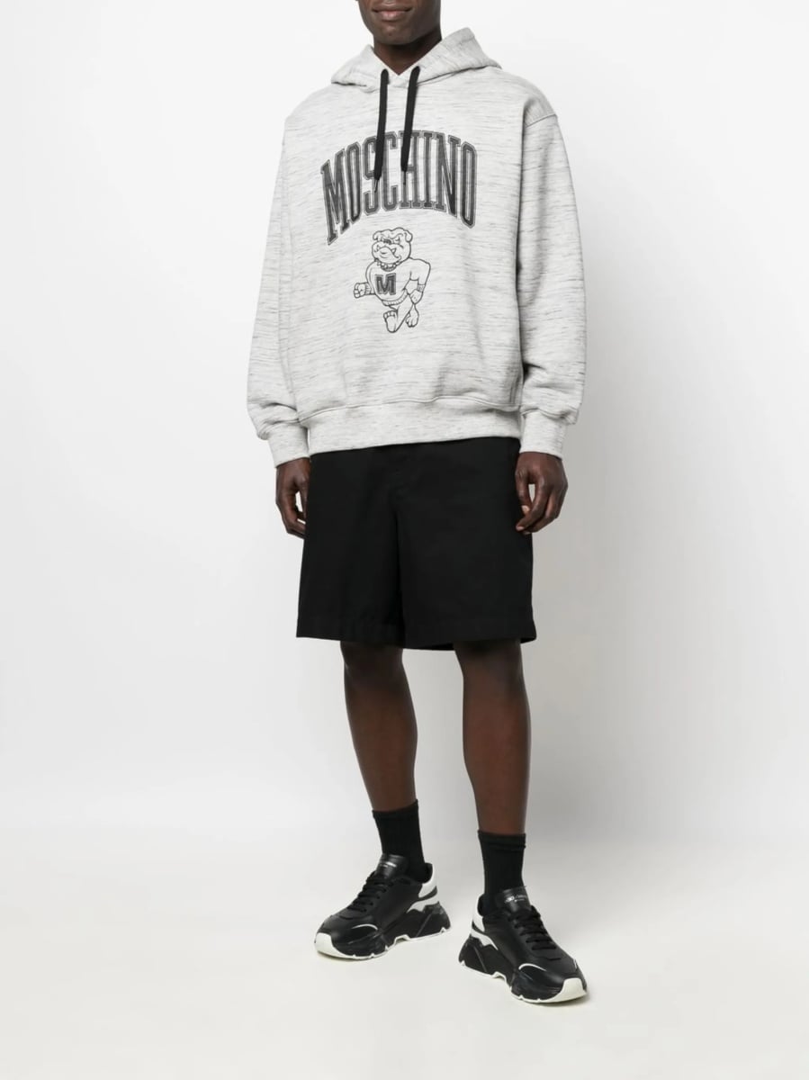 Hanorac Moschino gri - Img 2