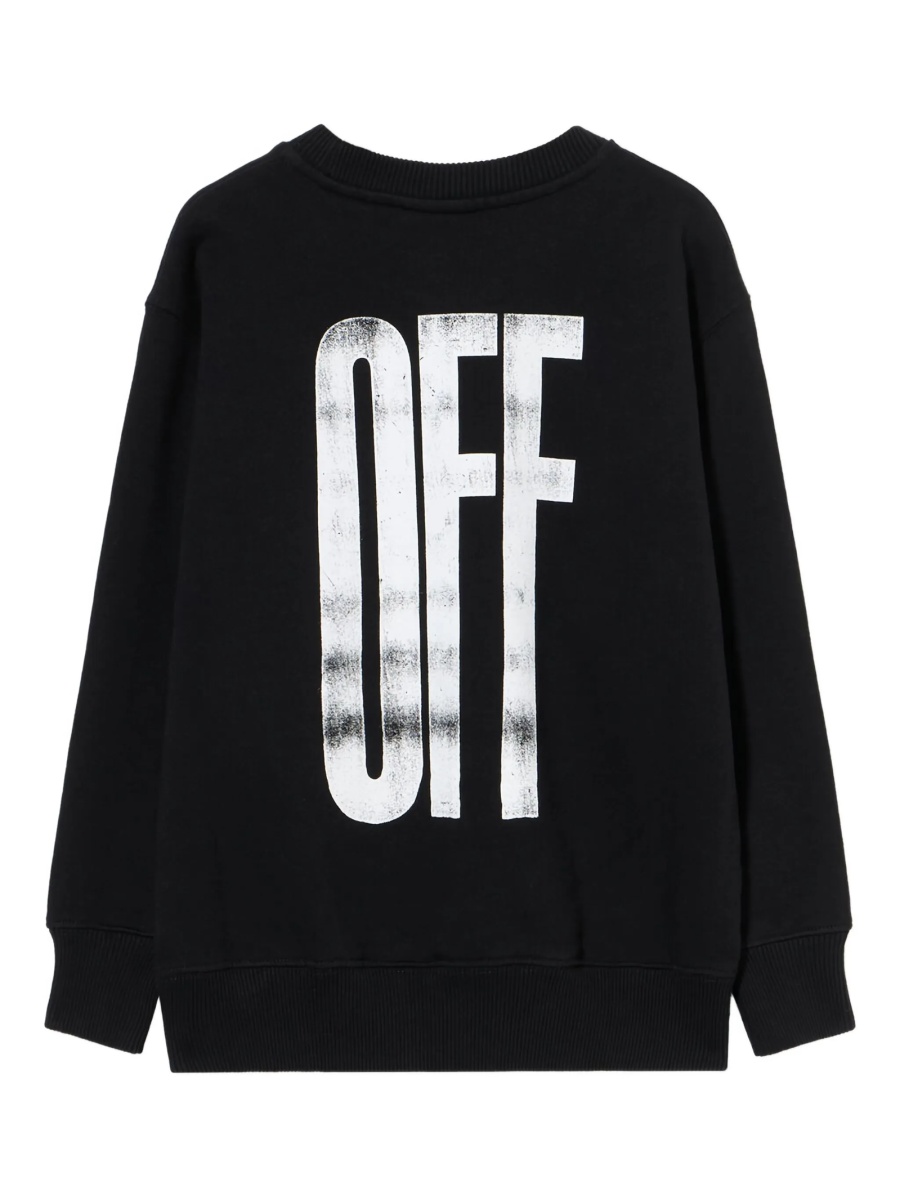 Hanorac Off-White negru - Img 2