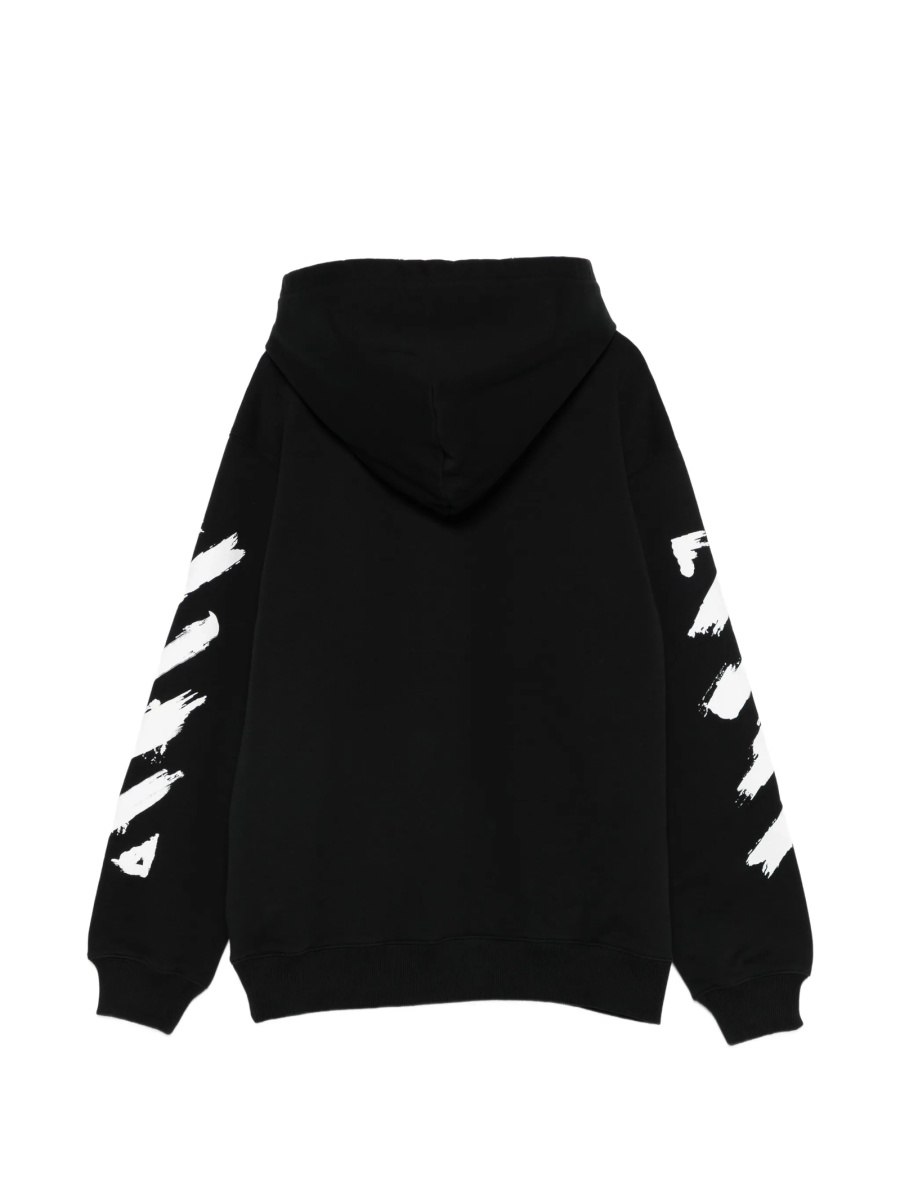 Hanorac Off-White negru - Img 2