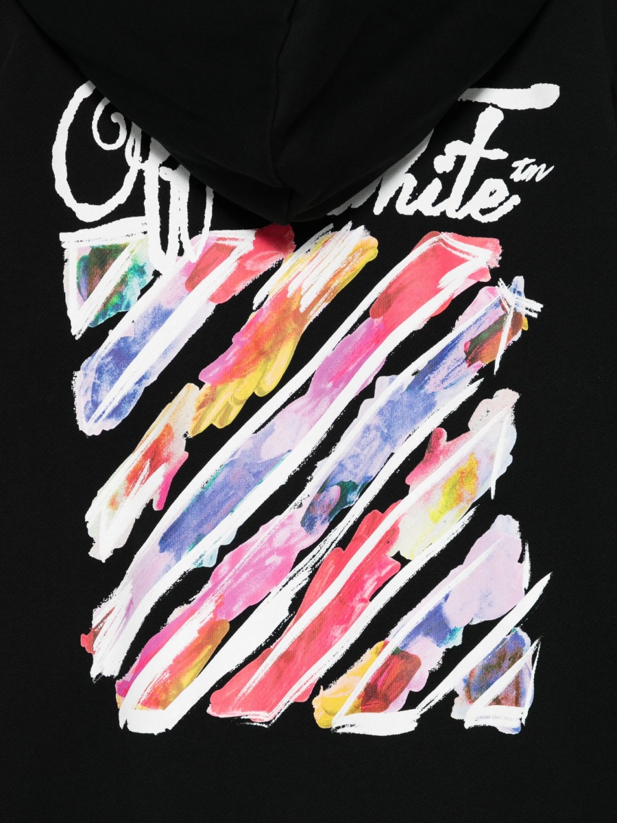 Hanorac Off-White negru - Img 3