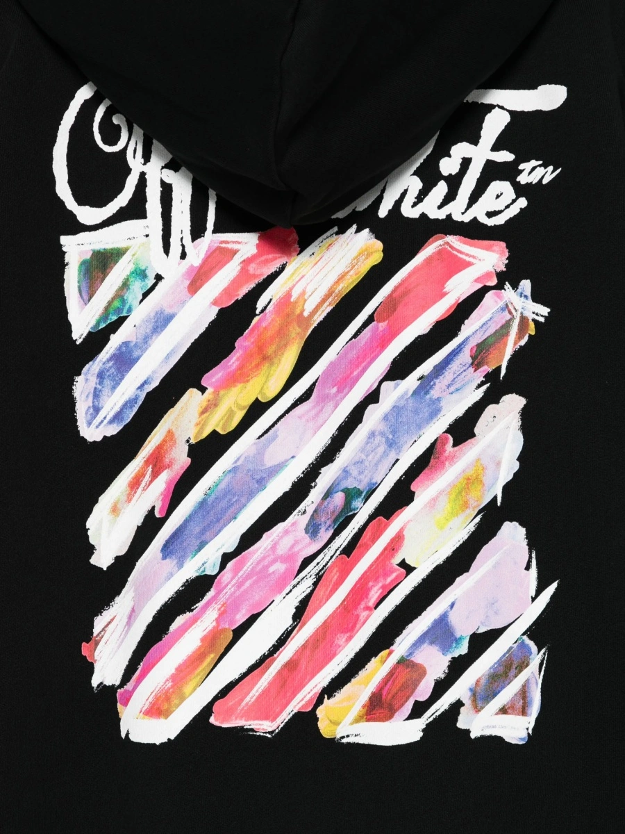Hanorac Off-White negru - Img 3