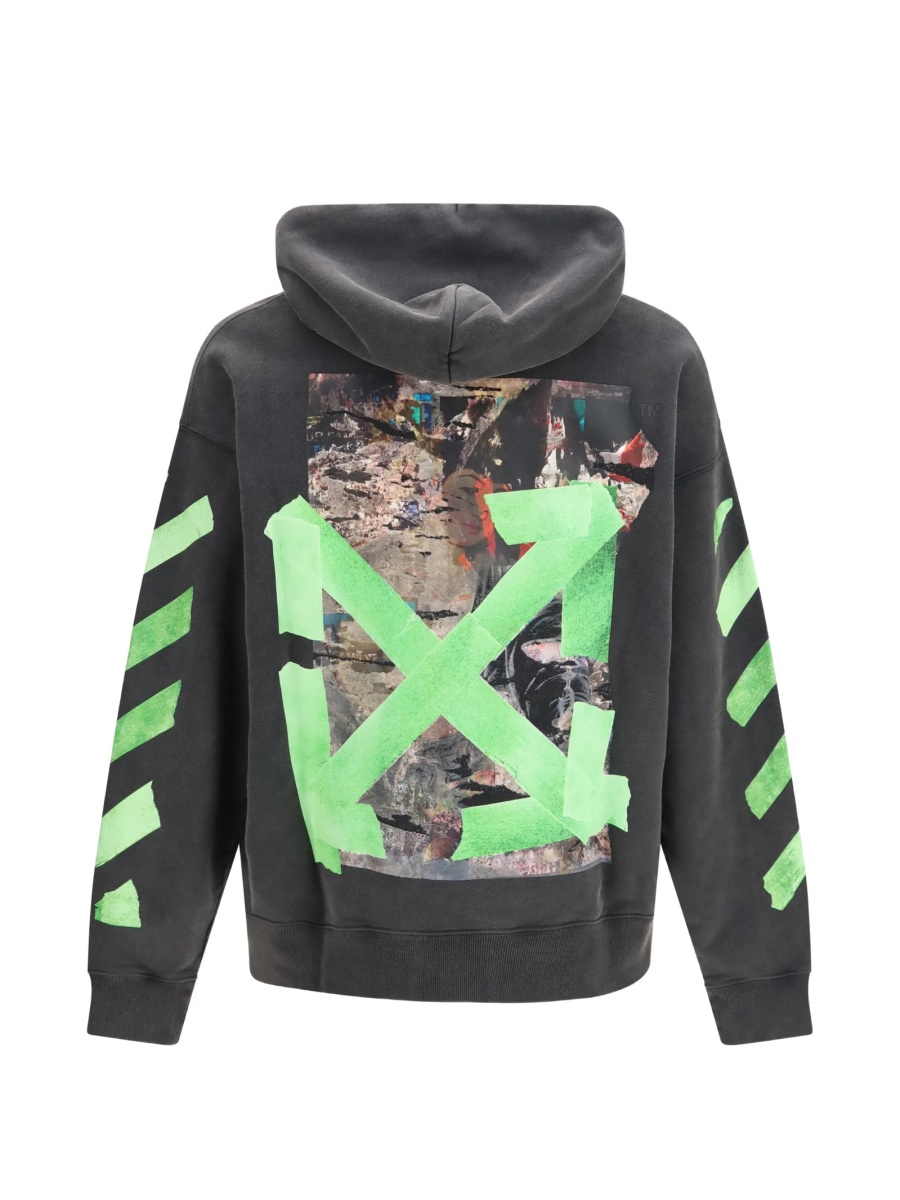 Hanorac Off-White negru - Img 2