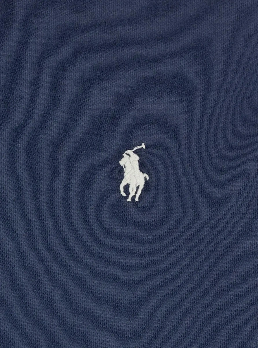 Hanorac Ralph Lauren albastru din bumbac - Img 3