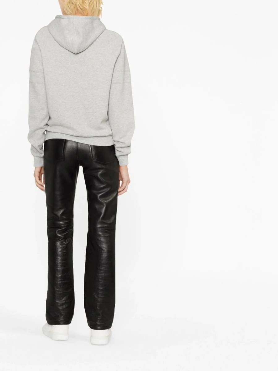 Hanorac Saint Laurent gri din polyester - Img 4
