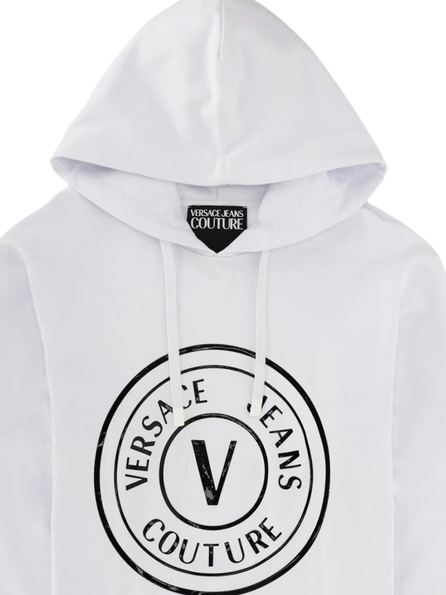 Hanorac Versace Jeans Couture alb - Img 2