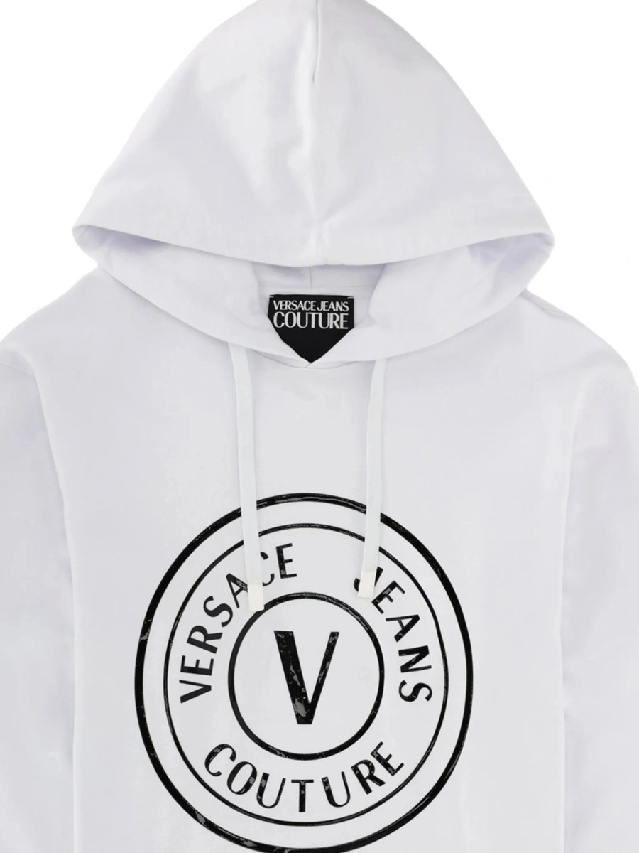 Hanorac Versace Jeans Couture alb - Img 2