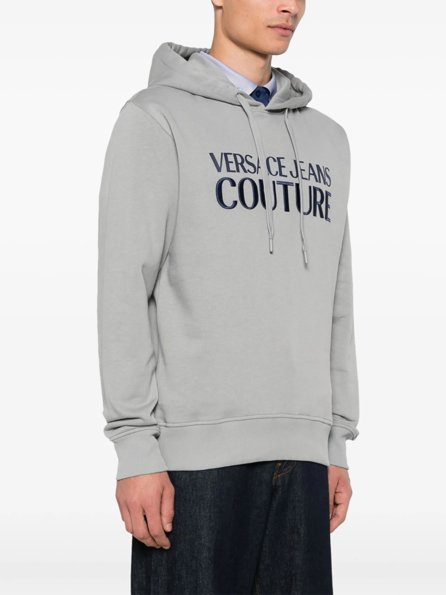 Hanorac Versace Jeans Couture gri - Img 3