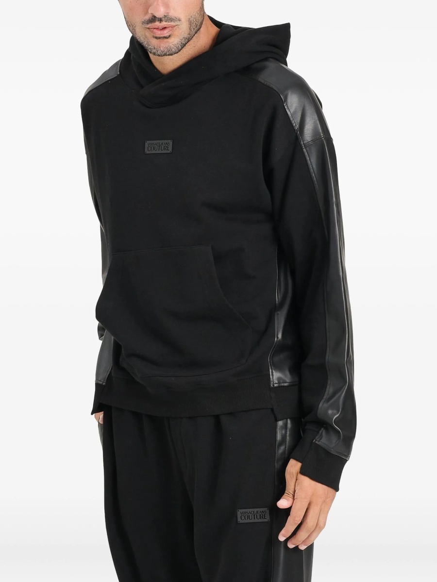 Hanorac Versace Jeans Couture negru - Img 3