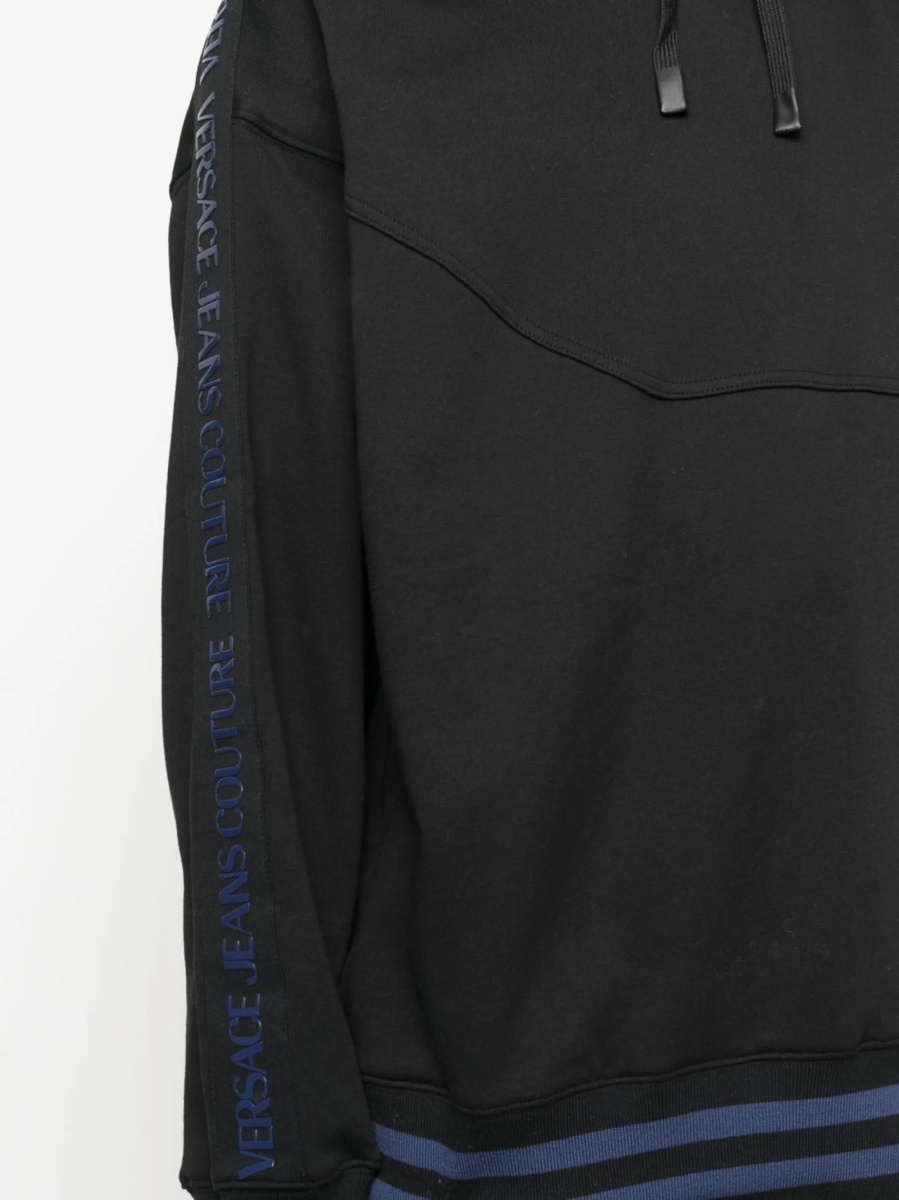 Hanorac Versace Jeans Couture negru - Img 5
