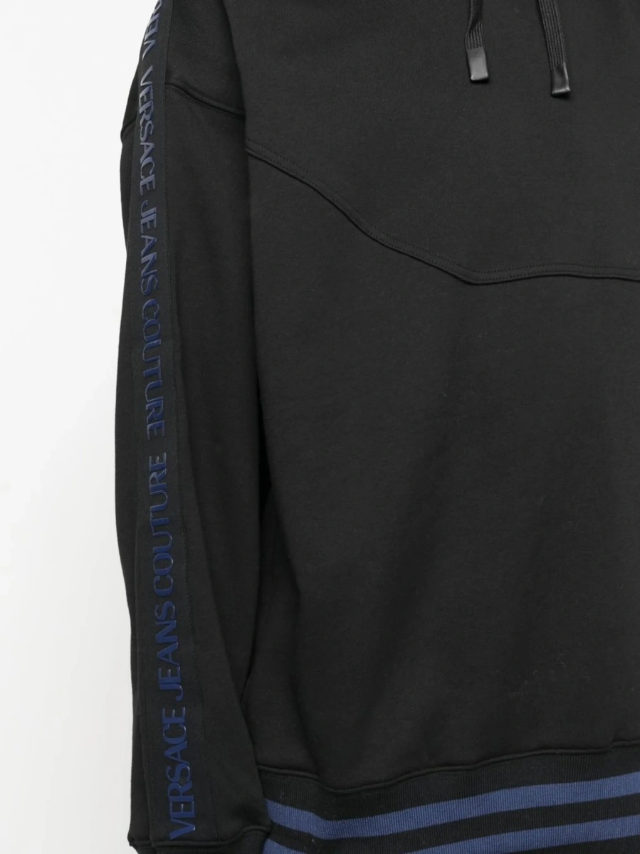 Hanorac Versace Jeans Couture negru - Img 5